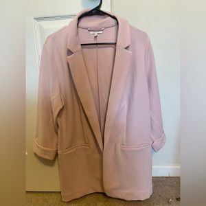 Pink lightweight blazer